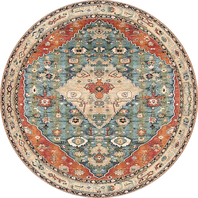 复古摩洛哥民族风圆形地毯北欧客厅卧室床边阳台吊篮电脑转椅地垫,淘宝优惠券,粉丝福利购,淘宝优惠卷