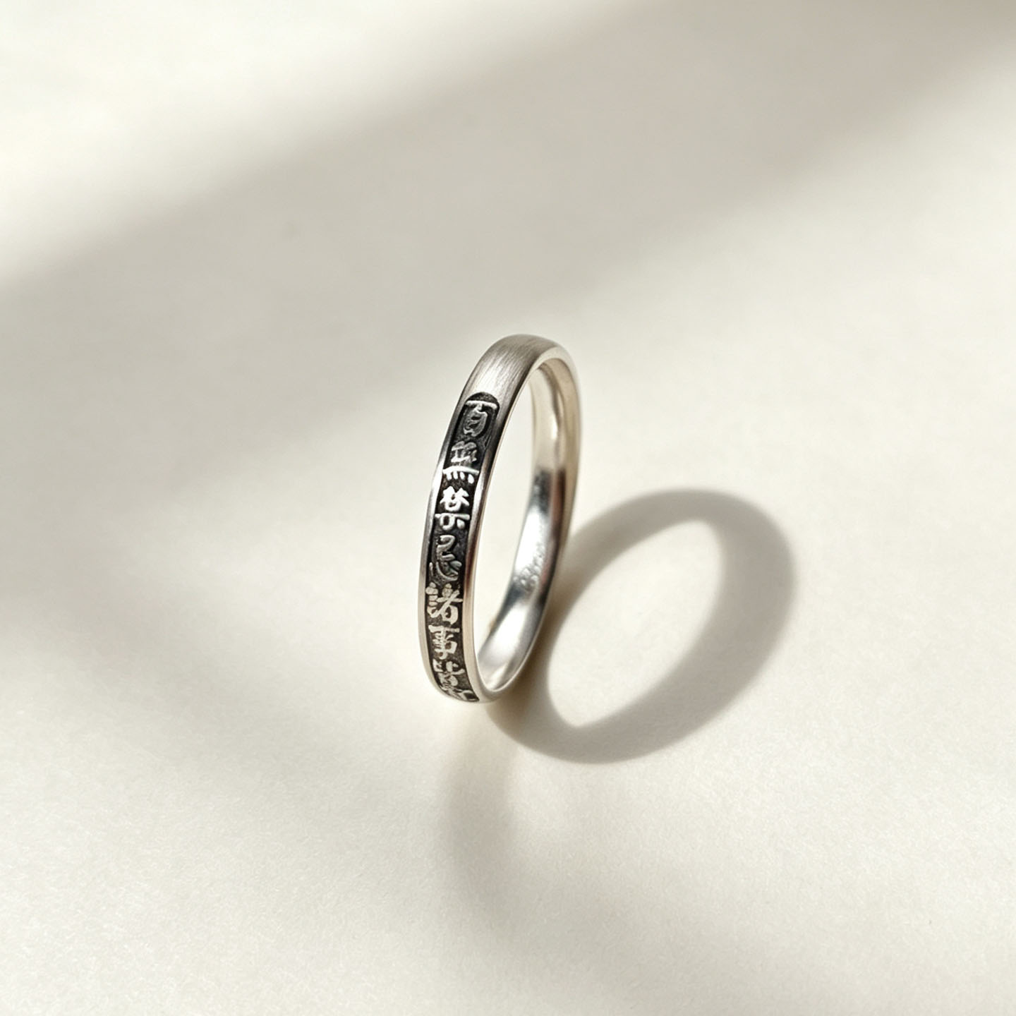 No taboo S925 sterling silver open adjustable ring