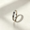 No taboo S925 sterling silver open adjustable ring