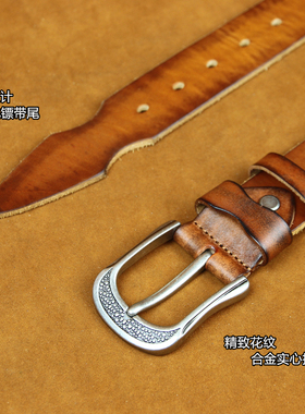 日系复古休闲风年轻人皮带