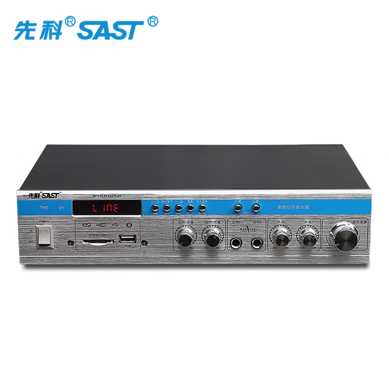 SAST/先科 SA-9010功放机家用蓝牙功放器专业大功率定压定阻分区 - 图0