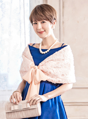 婚礼小披肩斗蓬女士伴娘服斗篷春秋冬结婚披风新娘晚宴会围巾3379