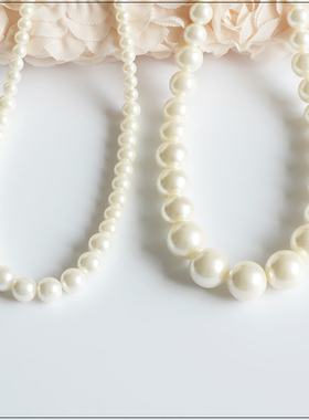 大珍珠女士装饰品旗袍项圈脖颈链