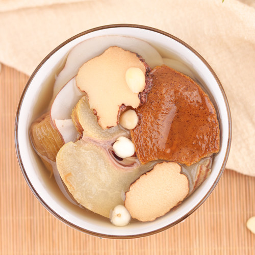 虎乳菌润肺止咳汤包咳咳虎奶菌川贝杏仁雪梨茶去咳护肺清润煲汤料 - 图2