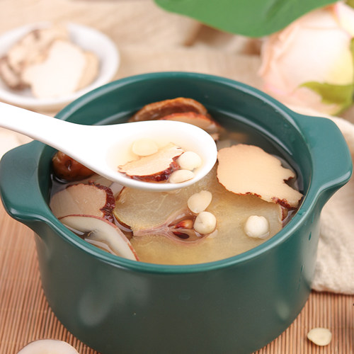 虎乳菌润肺止咳汤包咳咳虎奶菌川贝杏仁雪梨茶去咳护肺清润煲汤料 - 图1