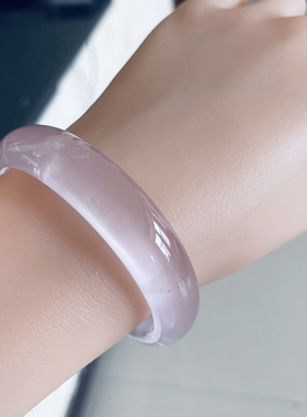 纯天然莫桑比克星光粉水晶晶体通透一物一图