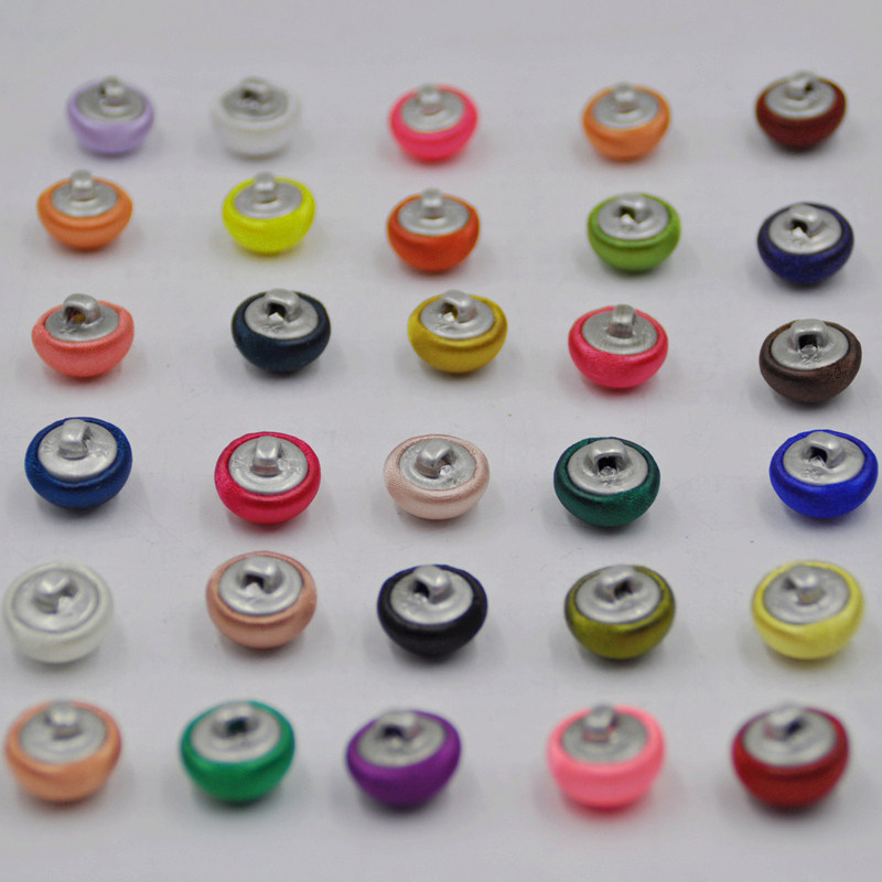 蘑菇包布纽扣夏装白红灰黄橙绿紫黑色大小衬衫毛衣服布包扣子圆形,淘宝优惠券,粉丝福利购,淘宝优惠卷