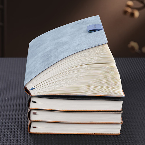 Geepa金派笔记本本子2026年历日程本A5日记本皮面16K年历本超厚商务成人记事本便携手册可定制logo - 图2