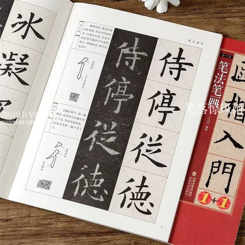 附赠教学视频全4册欧体楷书毛笔字帖欧楷入门基础教程1+1欧阳询书法字帖九成宫醴泉铭碑贴精讲练欧体小楷欧楷临摹基本笔画字字析-图3