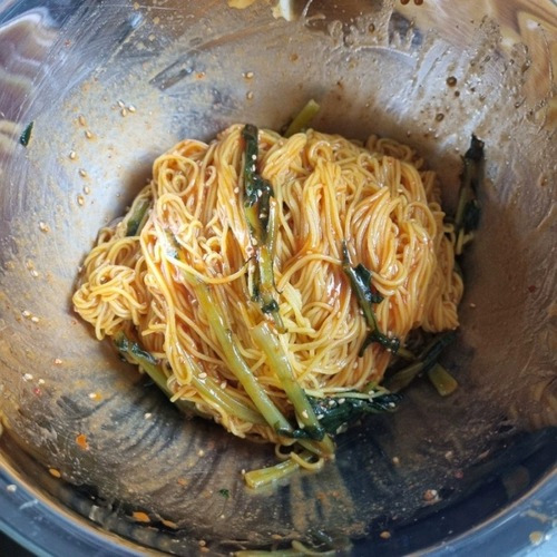 AO Tuji Ginger, Huangfu Noodle 900G Корейская импортная лапша подвешивает лапшу, чтобы приготовить лапшу с холодной лапшой