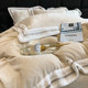 Light luxury style thickened milk velvet four-piece set