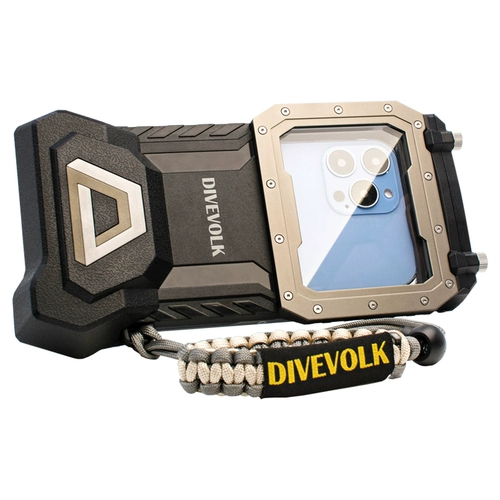 Divevolk Seadouch4max Дайвинг мобильный телефон водонепроницаемый папка папки с широкой папкой с линзами