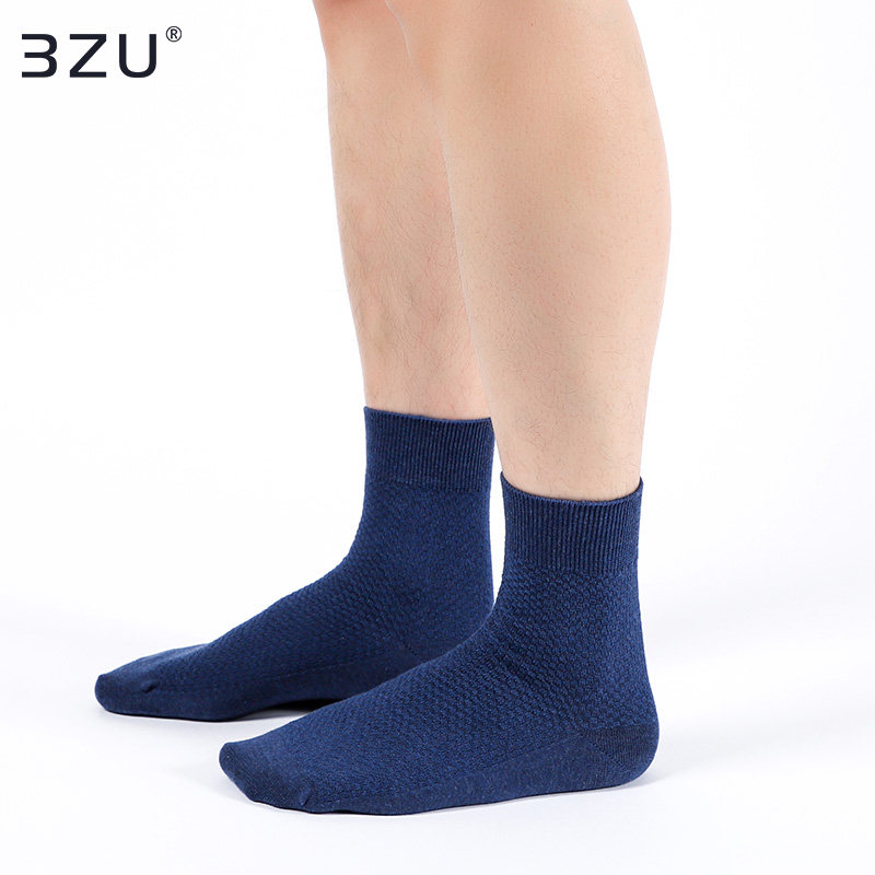 5双装男春夏2020休闲商务中筒袜 3ZU足装秀短袜/打底袜/丝袜/美腿袜