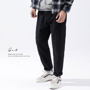 GWIT自制休闲日系工装裤