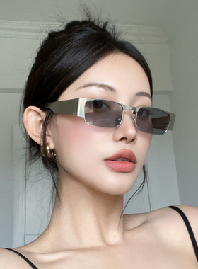 老钱风方形近视墨镜高级感配度数