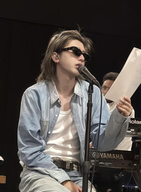 蔡徐坤同款近视墨镜男高级感痞帅