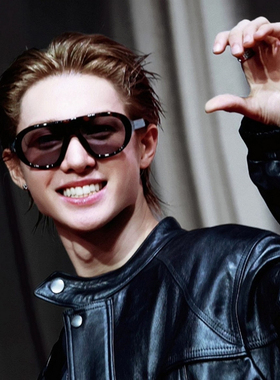 cortis马丁同款复古玳瑁近视墨镜