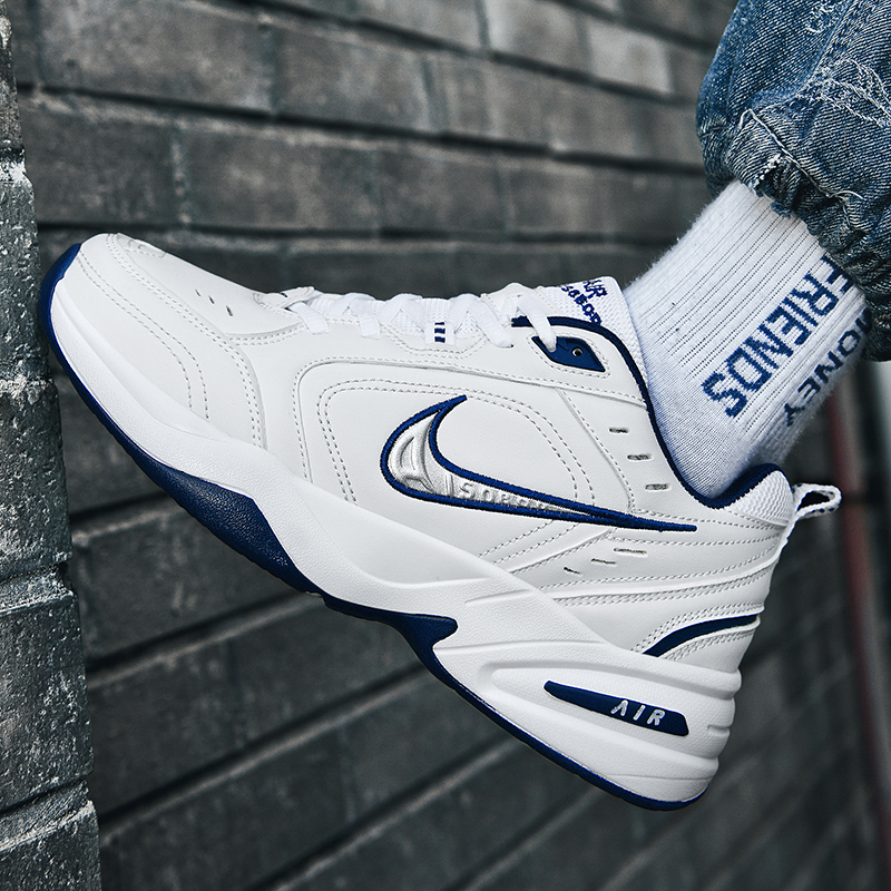 M2K老爹鞋男款莆田男鞋厚底小白鞋夏aj板鞋跑步田莆正品运动女鞋 - 图1