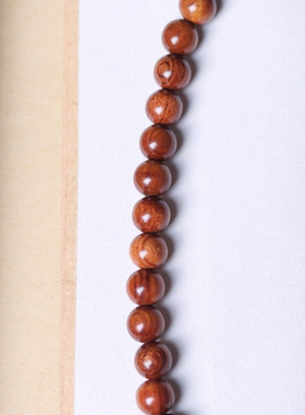 花梨木手串8mm双圈男女佛珠手链文艺复古文玩手串木质饰品