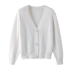 Áo khoác cardigan của phụ nữ đan mùa thu và mùa đông phiên bản mới của Hàn Quốc của áo dài tay retro lỏng lẻo bên ngoài phần ngắn là áo len dày mỏng - Đan Cardigan áo khoác len cardigan nữ Đan Cardigan