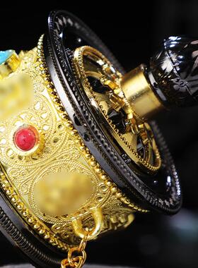 手持供奉装饰手摇转筒藏式摆件