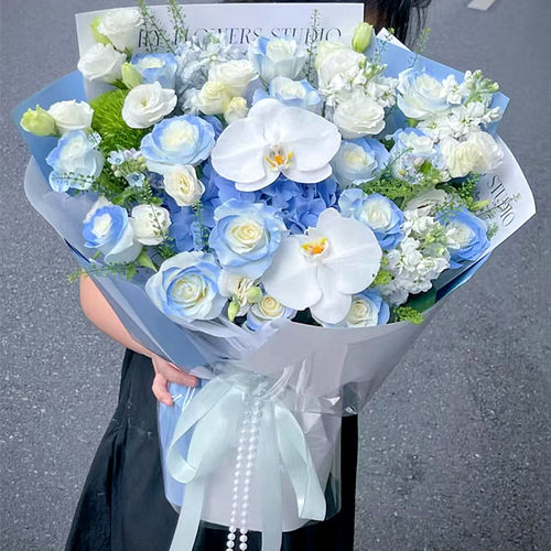 七夕节杭州鲜花速递玫瑰花束生日送爱人女友闺蜜同城配送花上门 - 图3