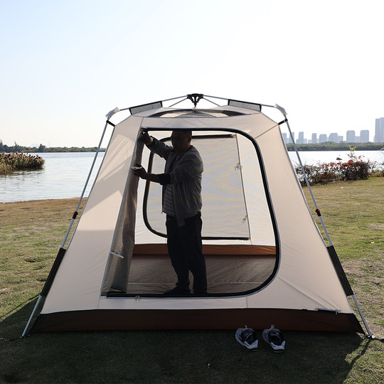 Alltel fully automatic folding portable rain and sun protection