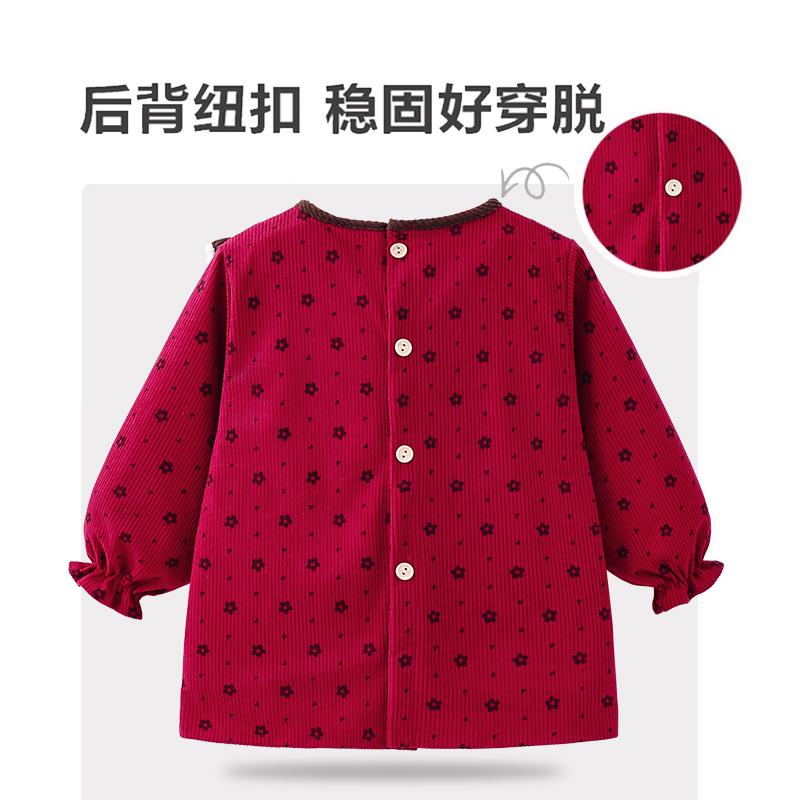 Autumn and winter outer wear baby girl princess dress apron