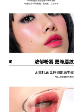 Kaleidos万花镜唇粉霜哑光雾面不易沾杯裸色唇泥欧美口红唇釉nu02