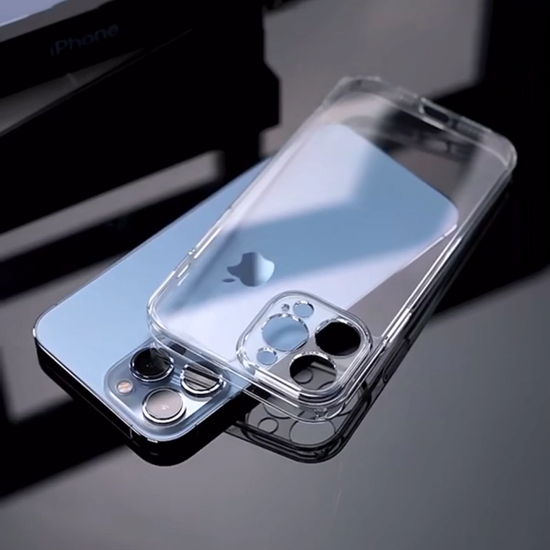 适用苹果17手机透明硬壳iPhone16ProMax全包镜头13超薄防摔15外壳 - 图3