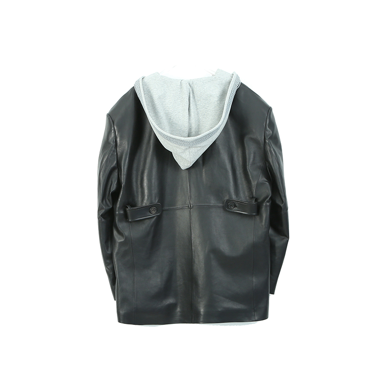 【现货】设计师品牌ASYUS 25PF 戴帽皮西装JULY - 图2