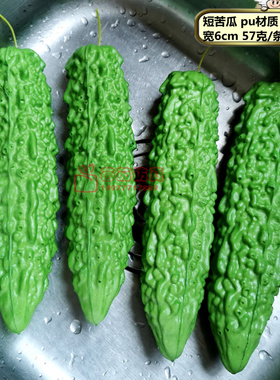 仿真假苦瓜凉瓜摆件幼儿园儿童益智玩具酒店水果蔬菜拍照装饰道具