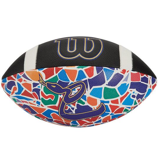 Wilson威尔胜2025蛇年限定橄榄球蛇纹生肖纪念PU橄榄球收藏伴手礼