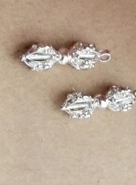 五股金刚杵吊坠小配件DIY手链项链挂坠项链亮色挂饰