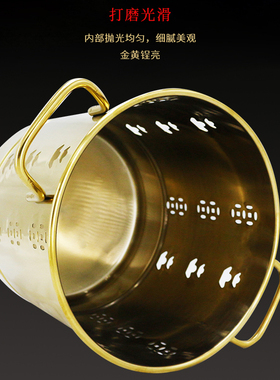 加厚款不锈钢烧纸专用桶元宝