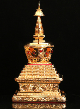 鎏金舍利塔大号宝箧菩提塔