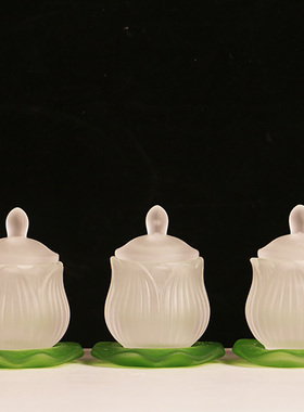 莲花琉璃观音财神圣水杯