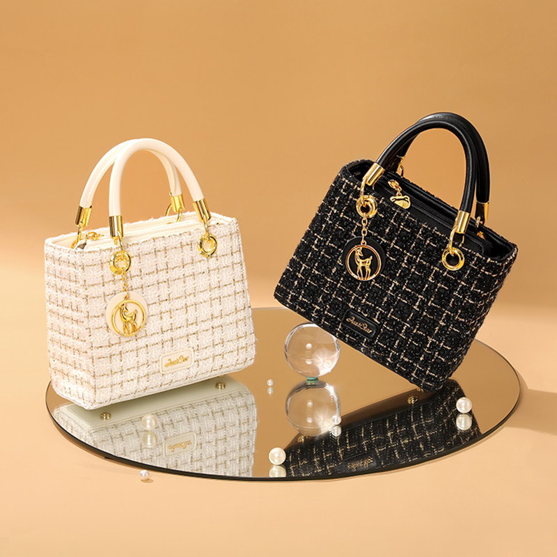 欧时纳女2023新款百搭高级感斜挎包 欧时纳箱包女士包袋