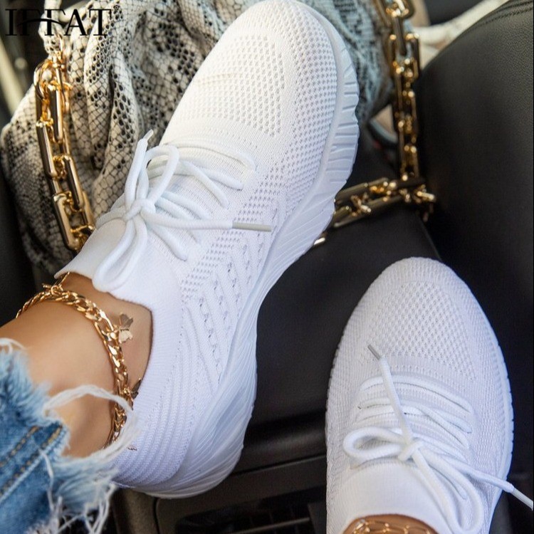 Women Sneakers Casual Shoes Comfortable Vulcanized Shoes - 图1