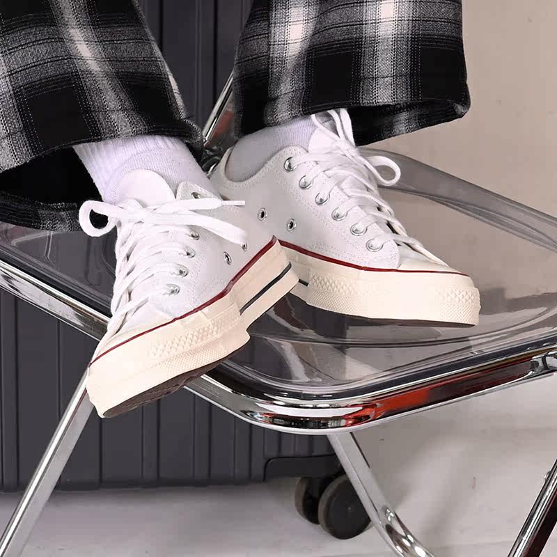 CONVERSE匡威1970S帆布鞋男女低帮休闲鞋简约运动小白鞋,淘宝优惠券,粉丝福利购,淘宝优惠卷