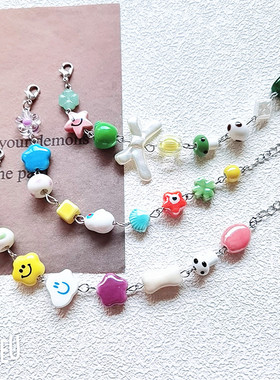 小清彩色手链气质百搭