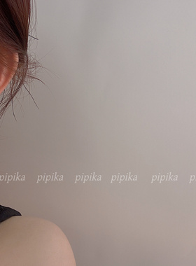 pipi原创设计复古滴油花朵耳扣耳环耳坠耳钉轻奢小巧高级女不过敏