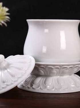 富安佛具陶瓷供水杯家用、佛堂