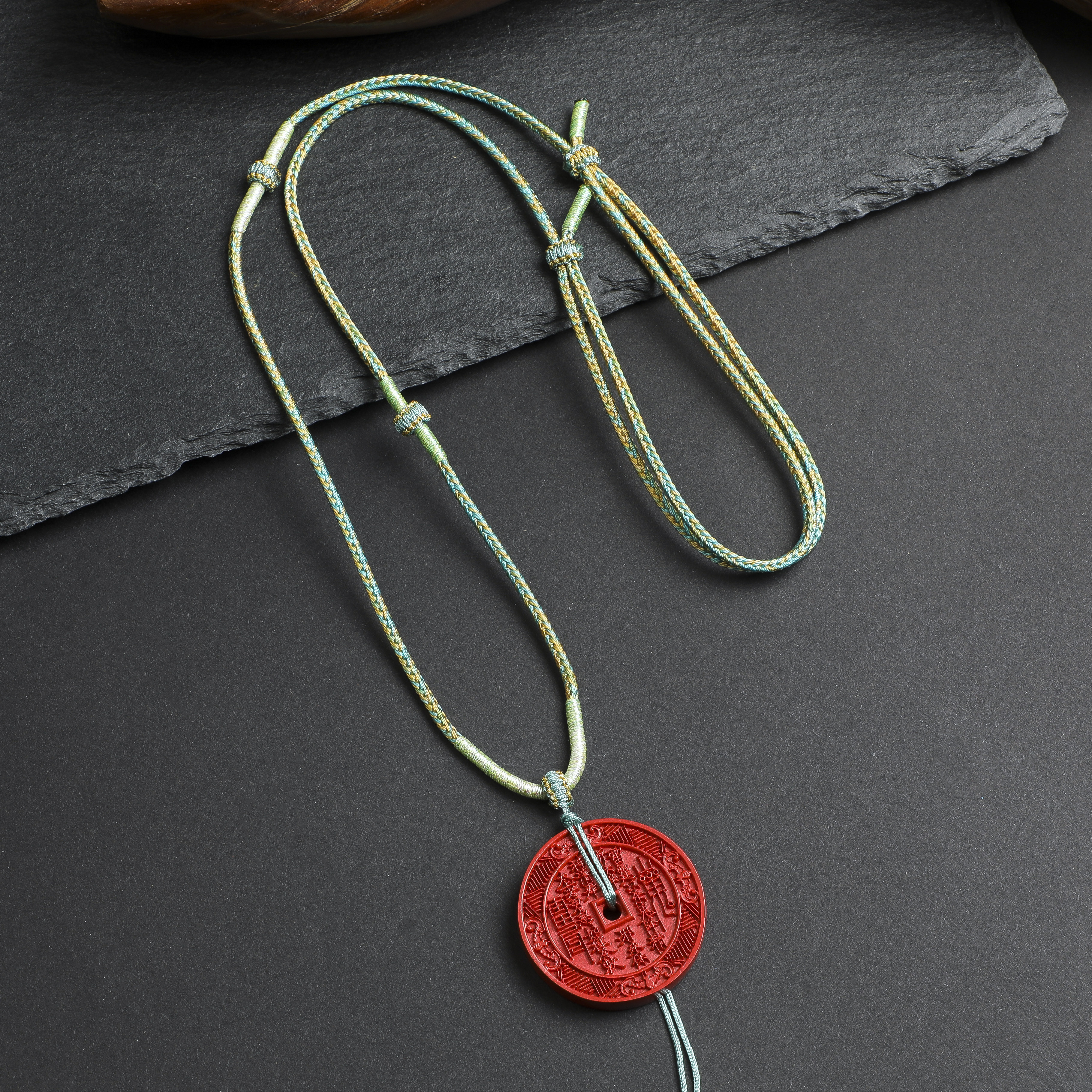 高端手工编织项链绳子黄金吊坠挂绳玉佩翡翠蜜蜡牌子粗男女款毛衣,淘宝优惠券,粉丝福利购,淘宝优惠卷