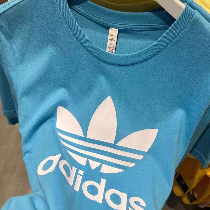 adidas/阿迪达斯正品三叶草男子运动休闲圆领短袖T恤HE9513原269 - 图1