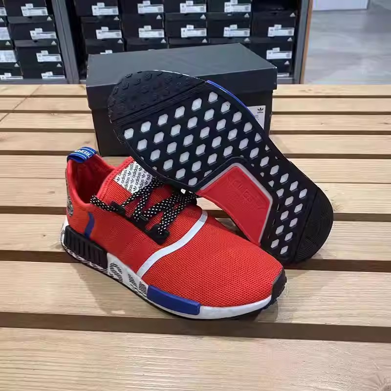 Adidas阿迪达斯正品三叶草男鞋NMD R1 BOOST运动鞋跑步鞋FV5214-图2