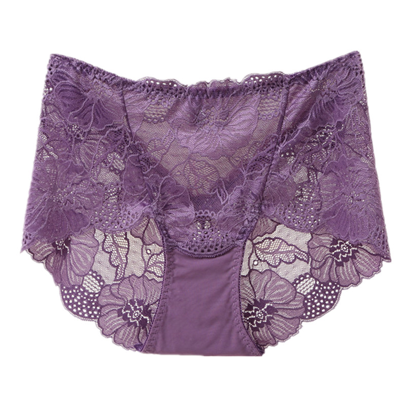蕾丝内裤女士大码胖mm200斤纯棉裆高腰性感无痕收腹透气女短裤头,淘宝优惠券,粉丝福利购,淘宝优惠卷