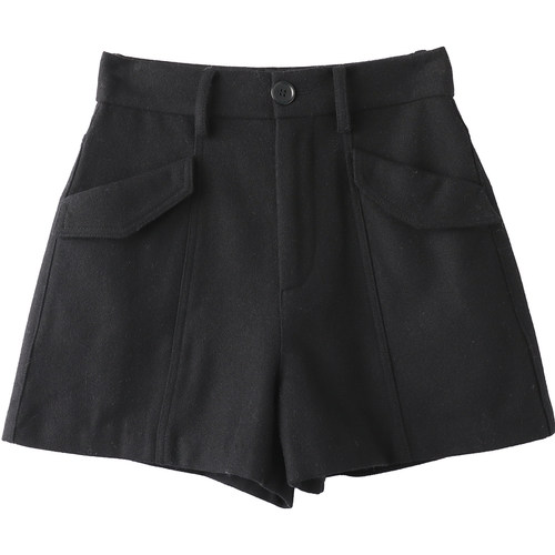 【祖系列】商场品牌女折扣2025年冬专柜579元羊毛时尚气质毛呢裤 - 图3