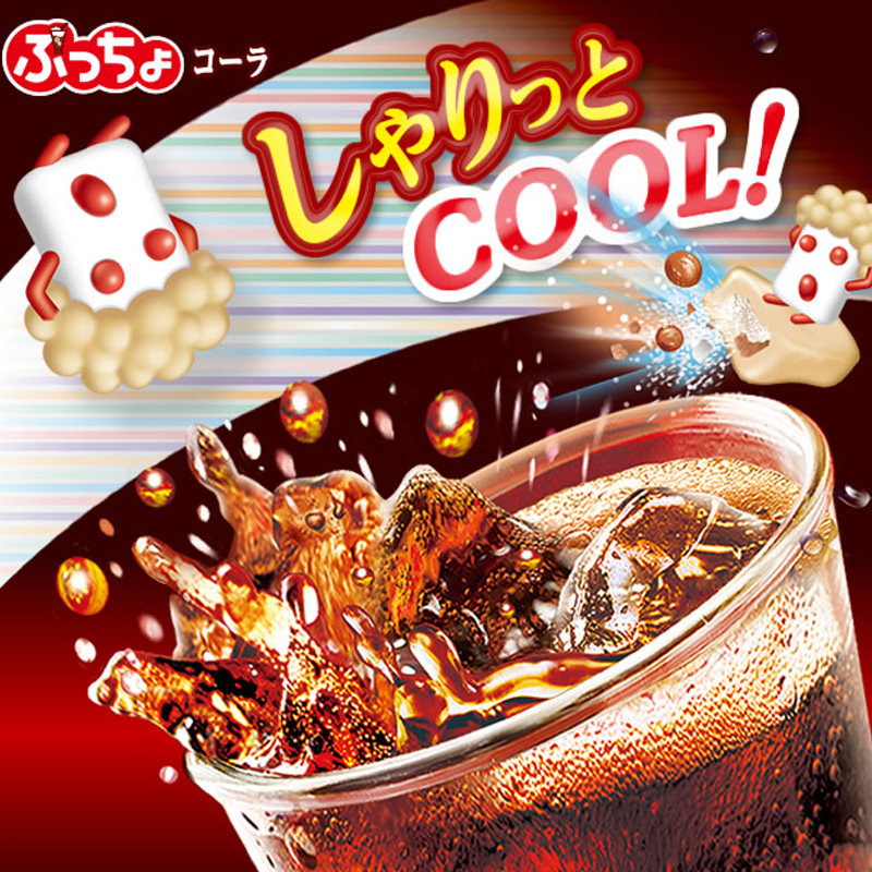 日本进口悠哈软糖50g普超果汁条糖 鹰制果食品糖果