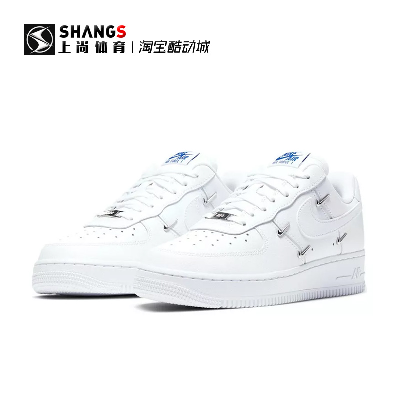 上尚体育 NIKE AIR FORCE 1 AF1纯白低帮空军一号板鞋CW2288-111-图2